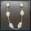 14k Gold Keishi Pearl Station Bracelet - Milan Fine Jewelry