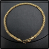 10k Gold Franco Weave Bracelet