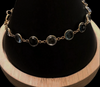 14k Gold 3 Tone Blue Bracelet - Milan Fine Jewelry 