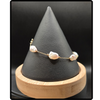 14k Gold Keishi Pearl Station Bracelet