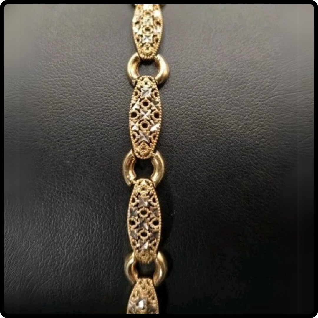 10k Gold Michael Anthony Vintage Bracelet - Milan Fine Jewelry 
