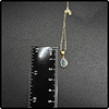 18k Gold Opal Pendant Necklace