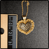 14k Gold Michael Anthony Heart Pendant Necklace