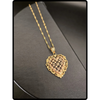 14k Beverly Hills Gold Heart Pendant Necklace