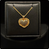 14k Gold Michael Anthony Heart Pendant Necklace