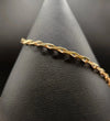 10k Gold Rectangle Link Bracelet - Milan Fine Jewelry 